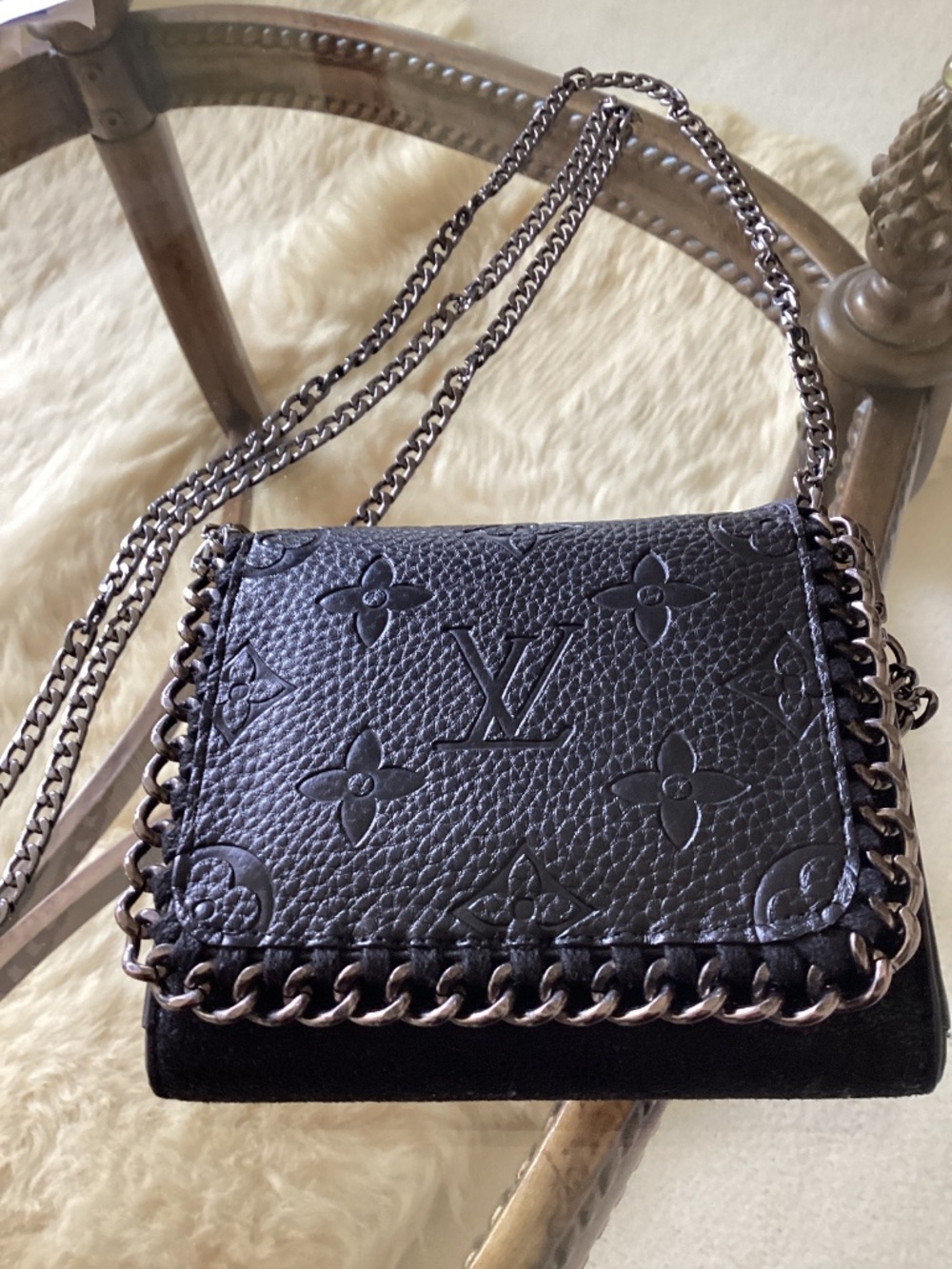 Auth LV Upcylcled Wallet Wristlet/Crossbody - Picture 3 of 6